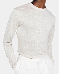 Rope Long Sleeve T-Shirt 100% Masters of Linen | Filatori 